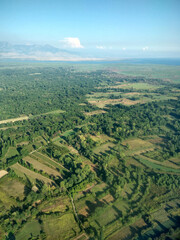 Fototapeta premium from a bird's eye view of landscape