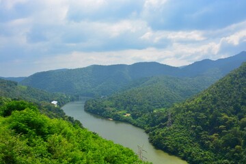 lake in the mountains