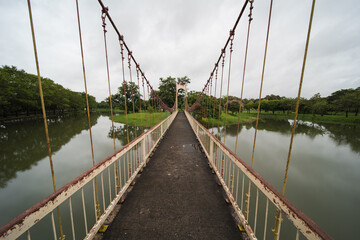 Fototapeta premium Nong Thin Public Park, in Nong Khai, Thailand.