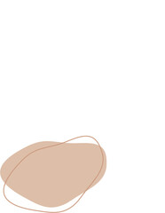 Liquid and fluid shape abstract