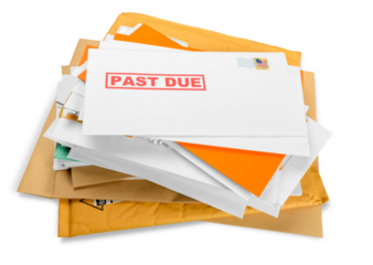 Past Due Envelopes