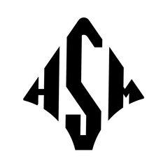 HSN logo. HSN logo letter logo design vector image. HSN letter logo design. HSN modern and creative letter logo. 3 letter logo Vector Art Stock Images.  