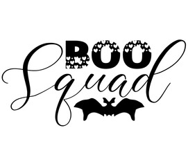Boo Squad,  Halloween SVG Bundle,  Halloween T-Shirt Bundle,  Halloween SVG, SVG