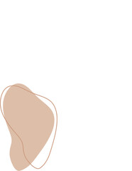 Liquid and fluid shape abstract