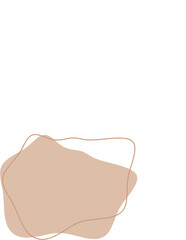 Liquid and fluid shape abstract