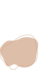 Liquid and fluid shape abstract