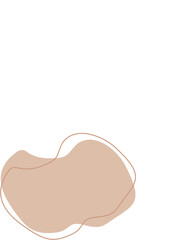 Liquid and fluid shape abstract