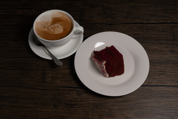 Coffee and cake.