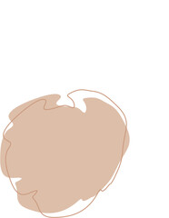 Liquid and fluid shape abstract