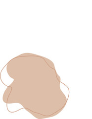 Liquid and fluid shape abstract