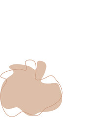 Liquid and fluid shape abstract