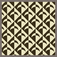 Geometric shapes connected to form a fabric pattern. Blankets. Wallpaper.