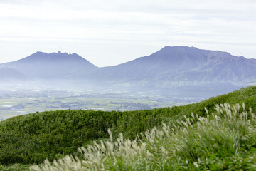 Fototapeta premium 阿蘇の風景