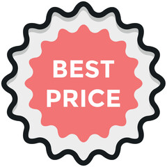 Best Price Vector Icon