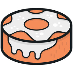 Donut Vector Icon