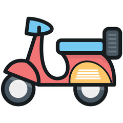 scooter Vector Icon