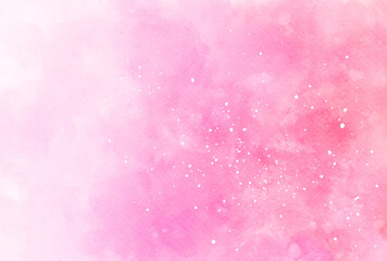 背景素材_水彩テクスチャ_ピンク