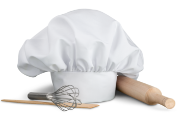 Chef Hat with Cooking Utensils