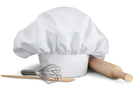 Chef Hat with Cooking Utensils