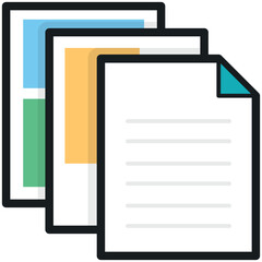 Copy Files Vector Icon