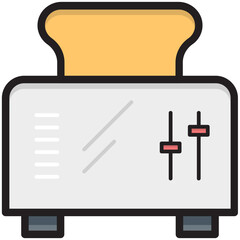 Toaster Vector Icon