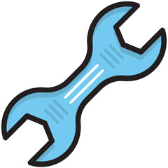 Wrench Vector Icon