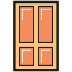 Door Vector Icon 