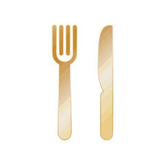 Restaurant icon 3D design