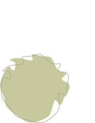 Liquid and fluid shape Green color