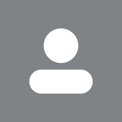 Default avatar photo icon vector. Social media profile sign symbol