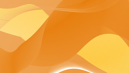 Abstract orange modern design background with yellow gradient contrast