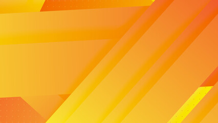 Abstract orange modern design background with yellow gradient contrast