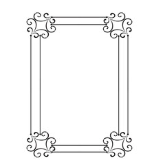 Frame, in the style of an ornament, Vector illustration eps 10, Art.	