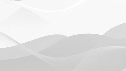 Grey white abstract background geometry shine and layer element. Vector illustration