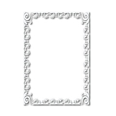 Frame, in the style of an ornament, Vector illustration eps 10, Art.	