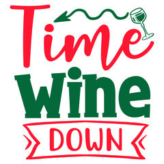 Time Wine Down SVG