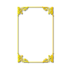 Frame, in the style of an ornament, Vector illustration eps 10, Art.	