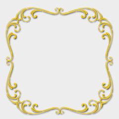 Frame, in the style of an ornament, Vector illustration eps 10, Art.	