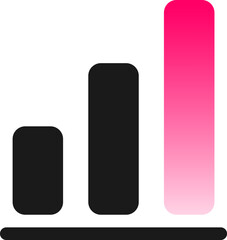 Graph icon - growth - rising - investment - stock market