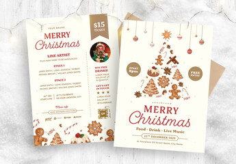 Christmas Flyer Layout