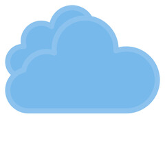 Cloud flat style icon