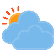 Cloud flat style icon