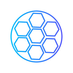 football gradient icon