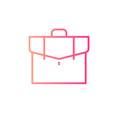 briefcase gradient icon