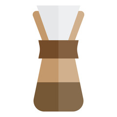 Kettle flat style icon