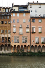 Fototapeta na wymiar Florence Italy Ponte Veccio exterior