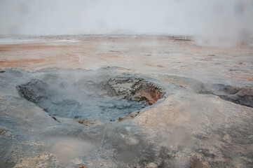 Geothermal field - Namaskard - Iceland