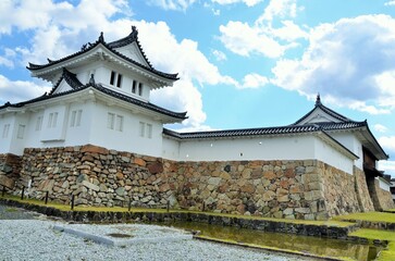 田辺城 二重櫓と城門