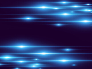 Light blue vector special effect. Glowing beautiful bright lines on a dark background.	