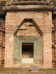 Fototapeta na wymiar Konark, Orissa, India - August 20, 2022, Ancient temple of The Sun Temple Konark, Orissa, India.